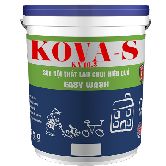 Sơn nội thất lau chùi hiệu quả 10.3