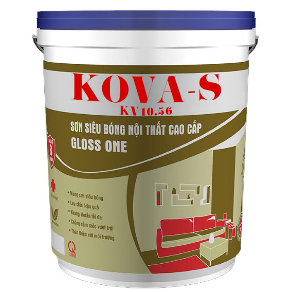 Sơn siêu bóng nội thất cao cấp 10.56
